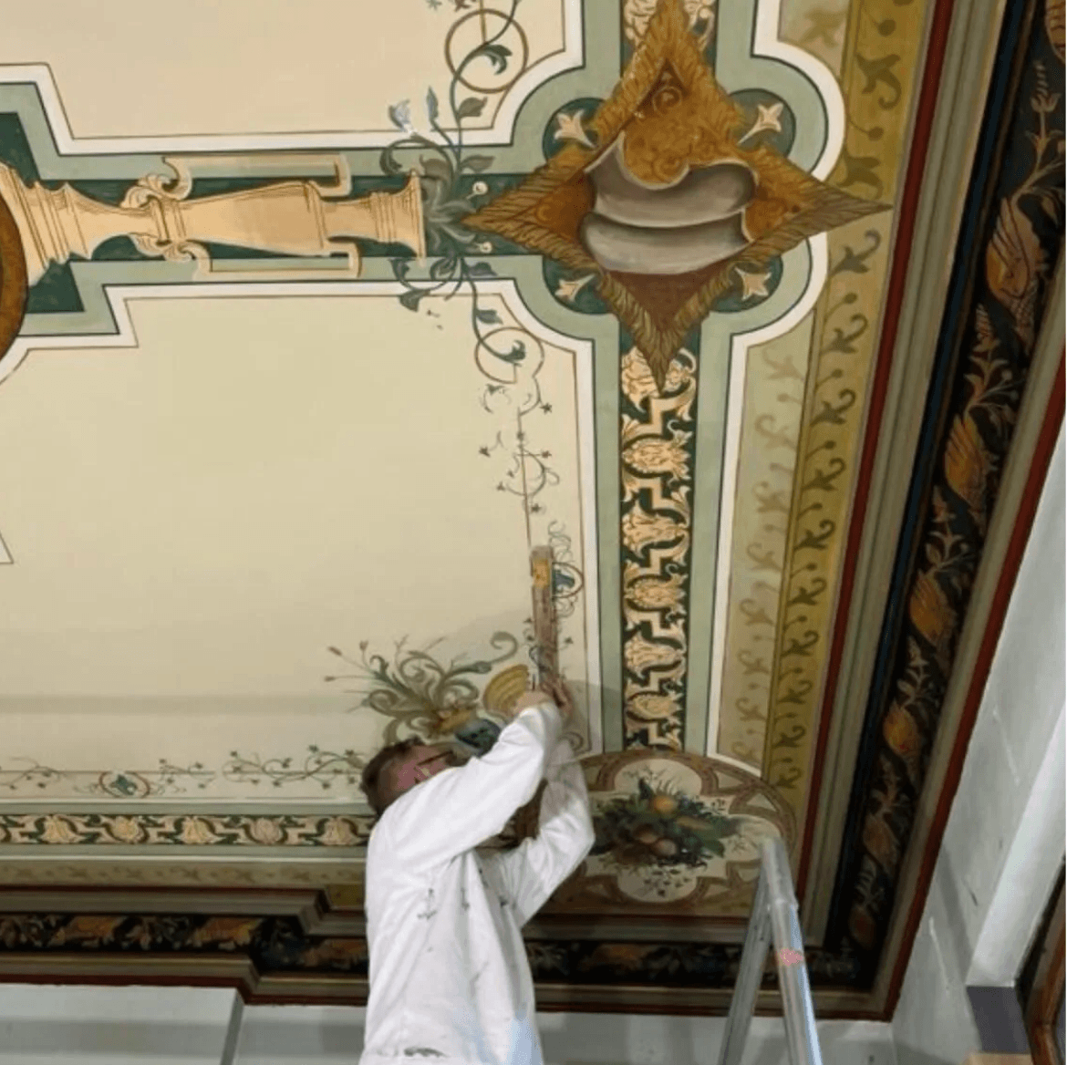 Muur- en plafondschilderingen